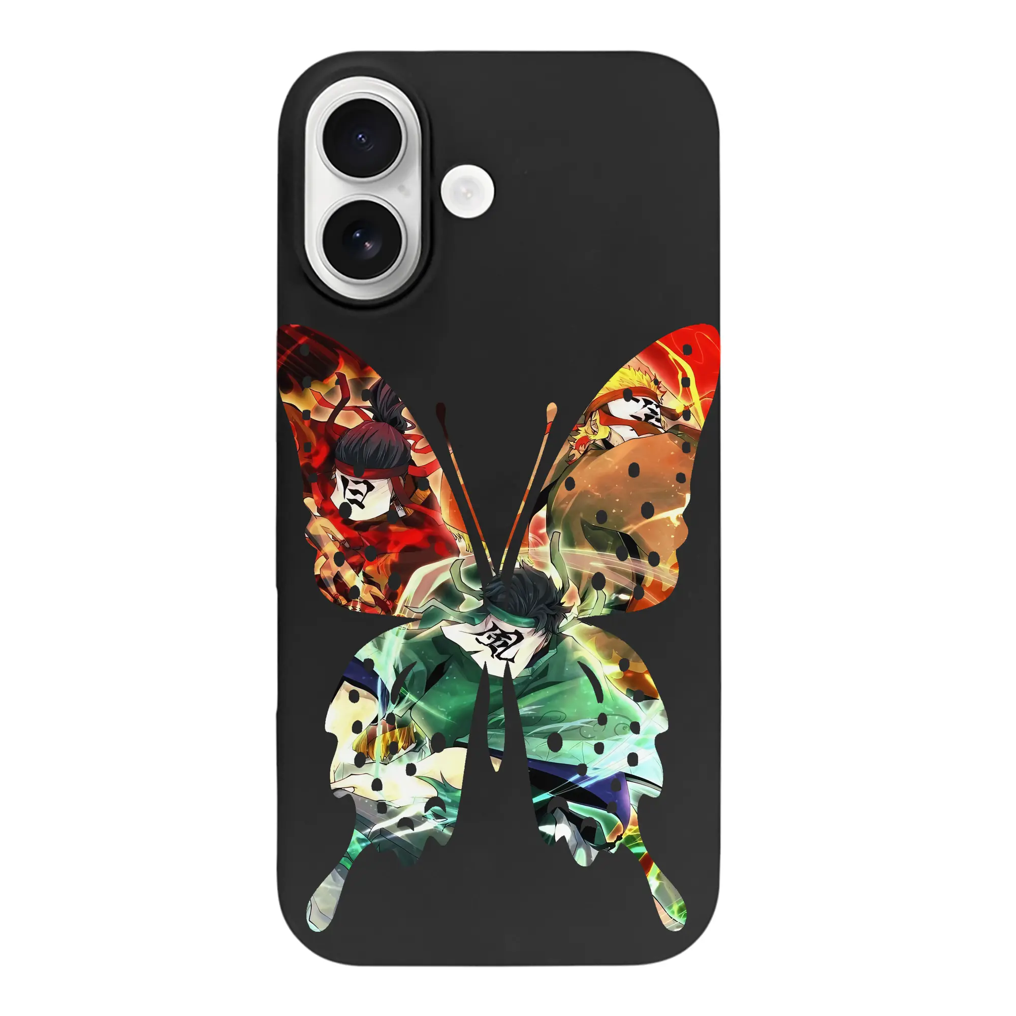 鬼滅の刃 グッズ,竈門 炭治郎 - iPhone 17 シリーズ シリコンケース 薄型 耐衝撃 指紋防止 ソフトタッチカバー 精密フィット 傷防止 保護ケース iPhone 17/17 Air/17 Pro/17 Pro Max 対応